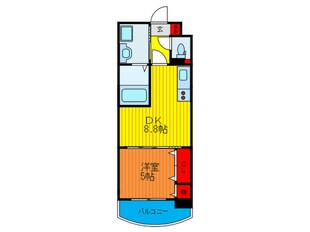 ランドマークシティ梅田東(405)の物件間取画像